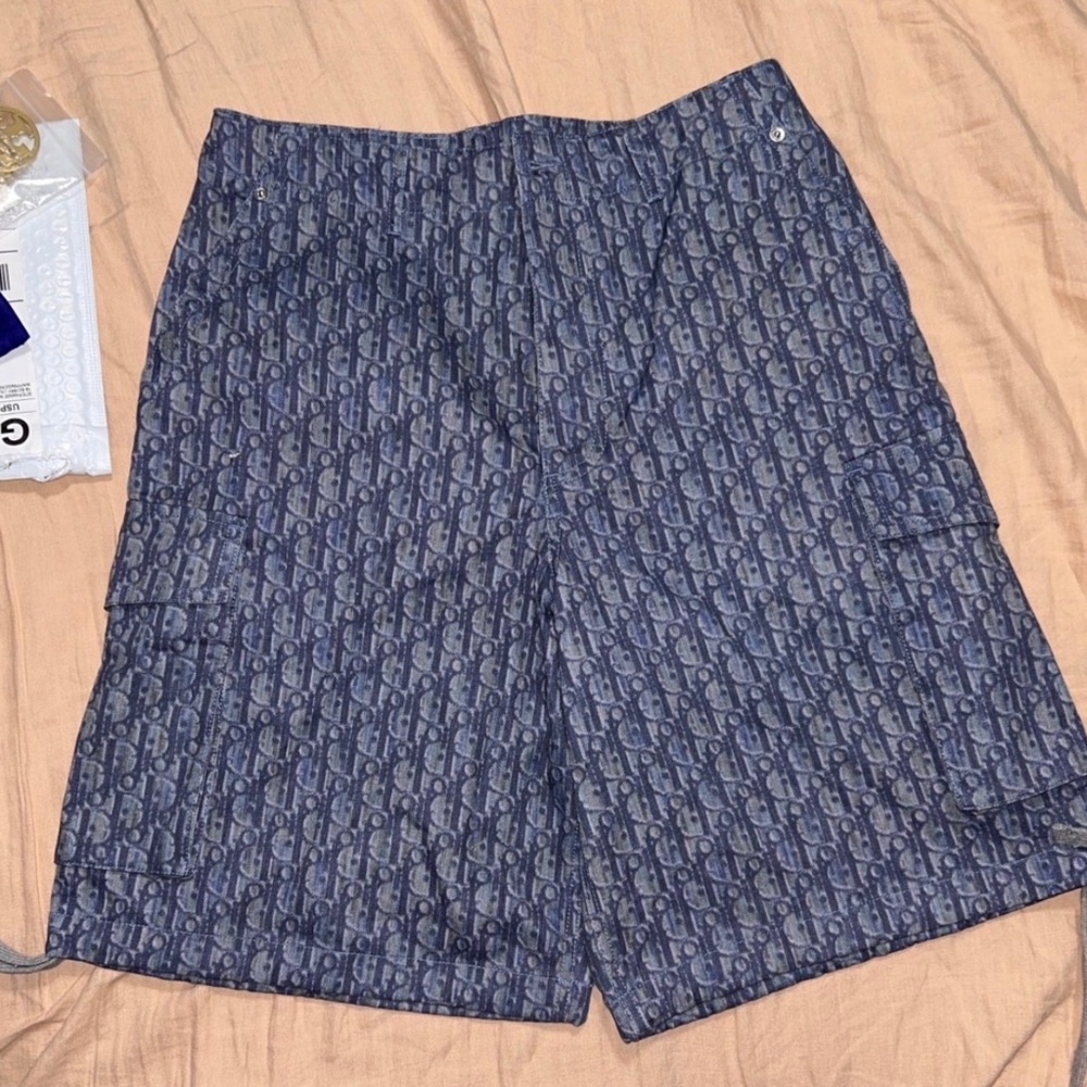 Dior Oblique Bermuda Cargo Shorts